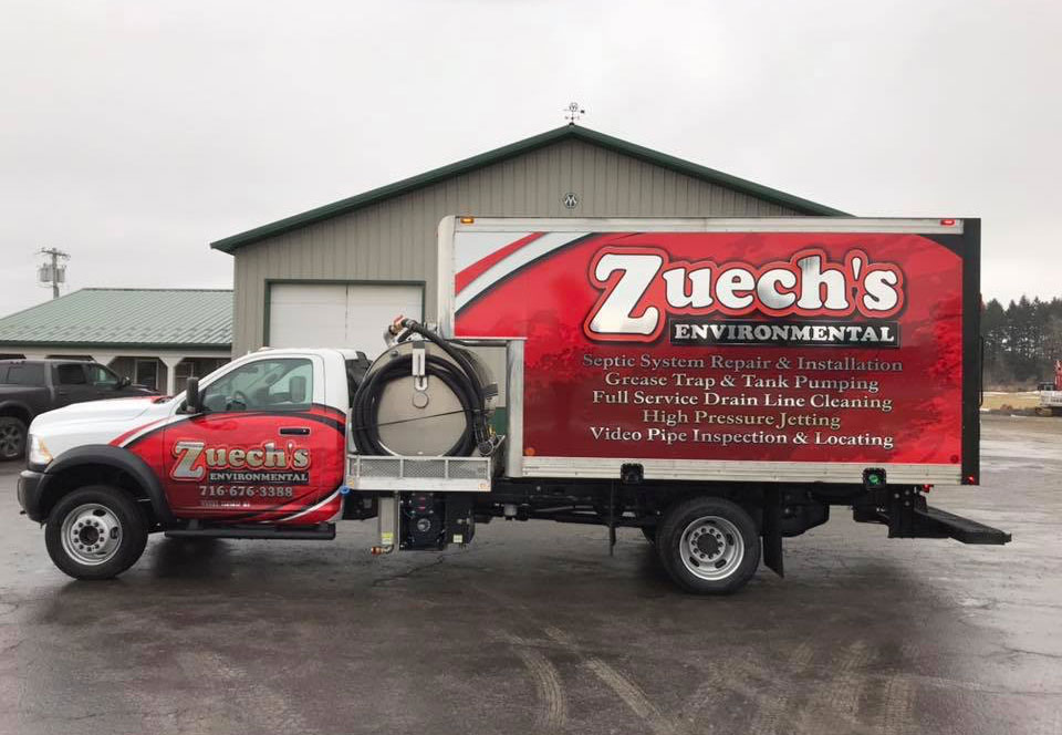 Zuech's custom Jet/Vac Truck - Drain Line Cleaning Services