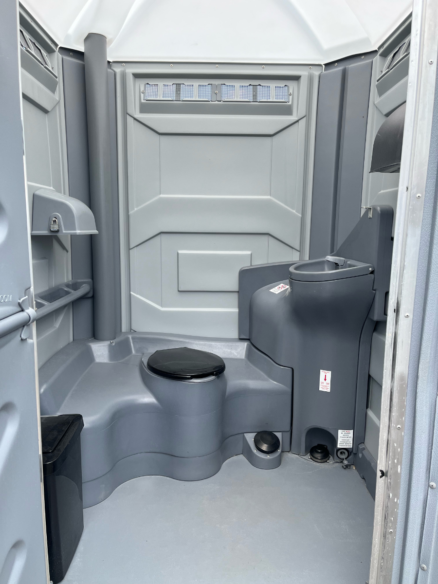 XLarge Portable Toilet - Inside