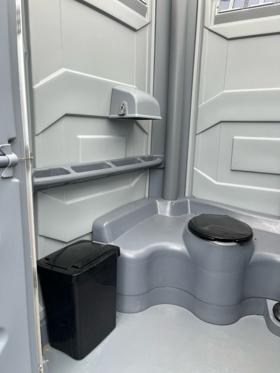 XLarge Portable Toilet - Inside